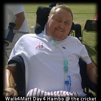Walk4Matt Day 4 Tring CC Matt Hampson